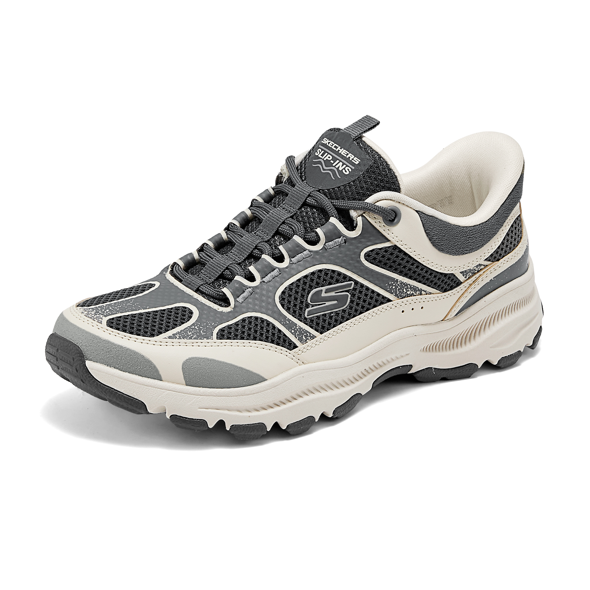 Skechers Cushioning Abrasion Resistant Slip Resistant Low top Casual Shoes Women’s Gray