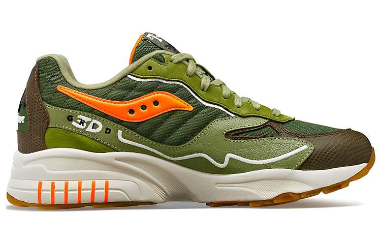 Saucony 3D Grid Hurricane Maybe Tomorrow Tortoise