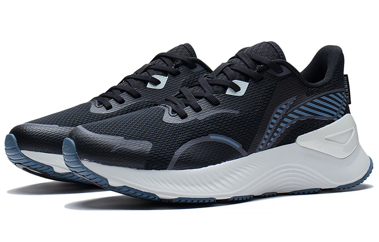 Li Ning Yueying 1.0 Super Light Breathable Low top Running Shoes Women’s Black White