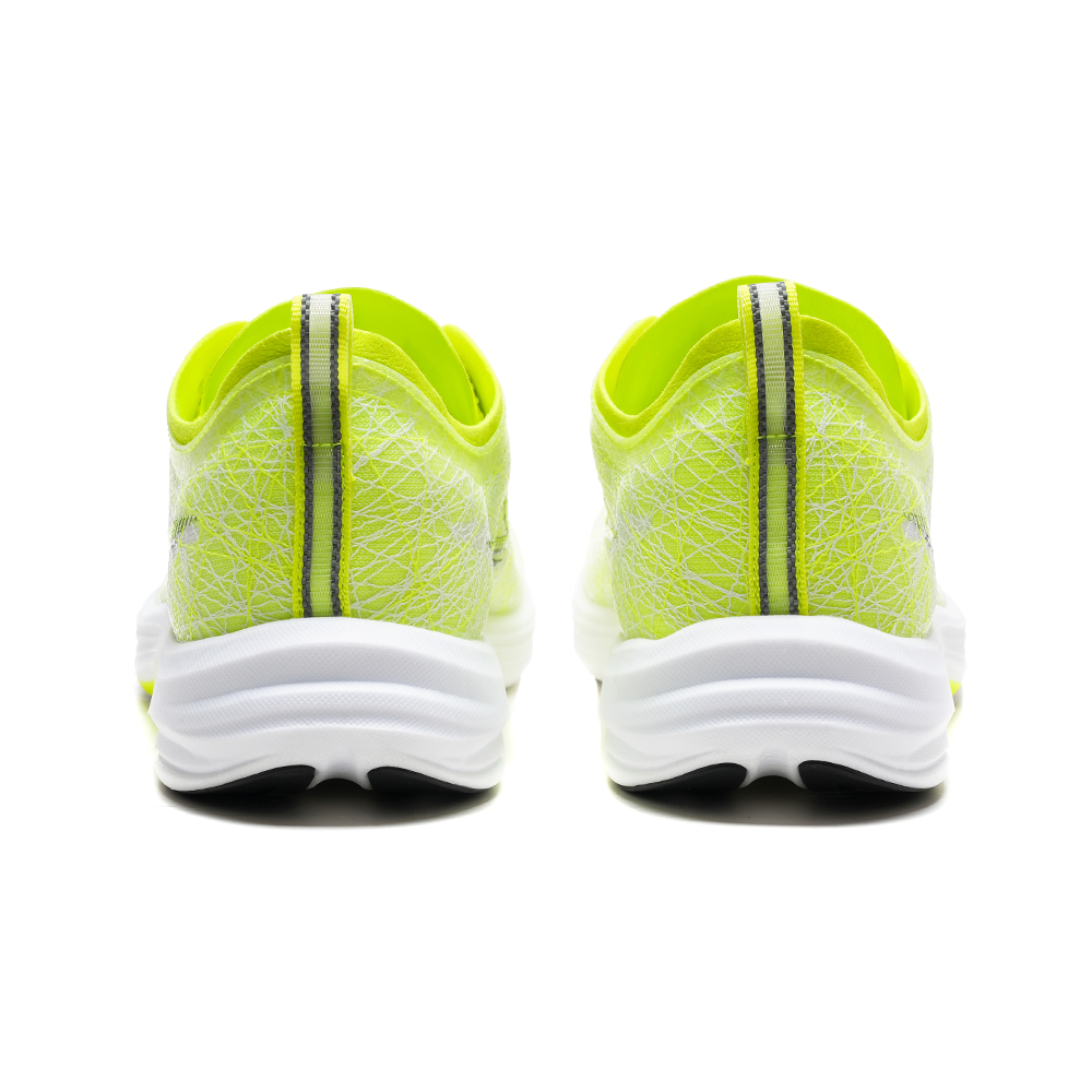 RANDONGLI Low top Full Length Carbon Plate Training Sprint Running Shoes Unisex Neon Green