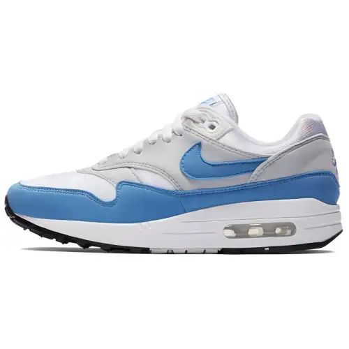 Nike Air Max 1 Essential White University Blue Women's