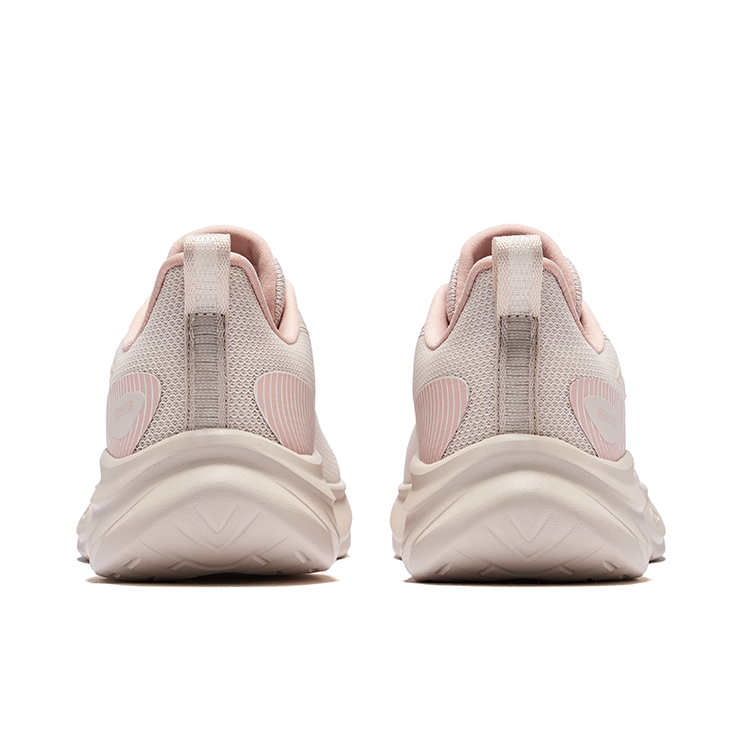Erke Textile, Mesh Cushioning Rebound Abrasion Resistant Low top Casual Running Shoes Women’s Pink
