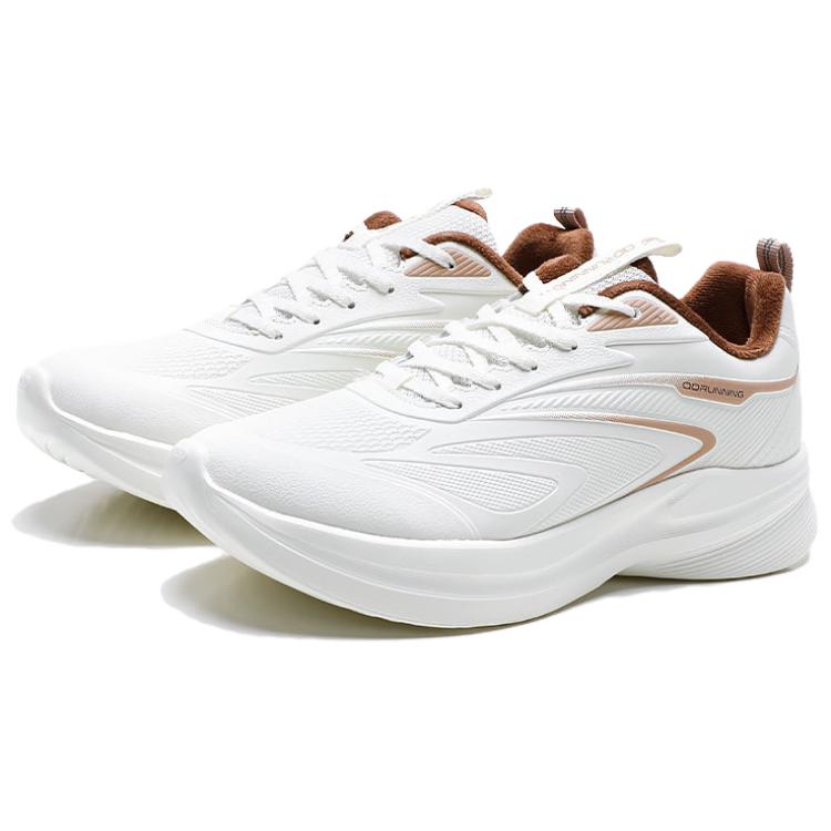 QIAODAN Slip Resistant Abrasion Resistant Slip Resistant Abrasion Resistant Low top Casual Running Shoes Women’s