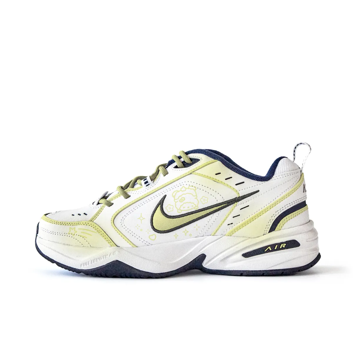 Nike Air Monarch 4 Slip Resistant Abrasion Resistant Slip Resistant Abrasion Resistant Low top Chunky Sneakers Unisex
