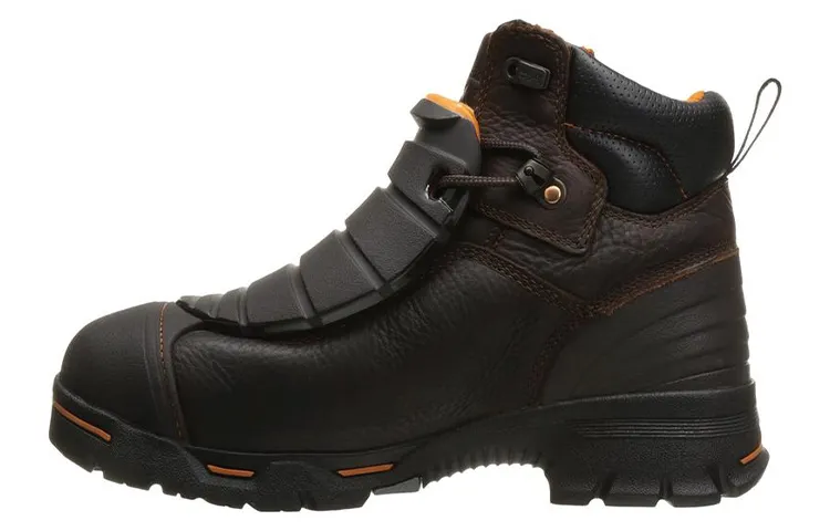 Timberland Abrasion Resistant Cushioning Short Outdoor Boots Men's Black Brown