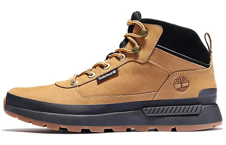 Timberland Field Trekker Chukka Ankle Length Outdoor Boots Men's Earth Yellow