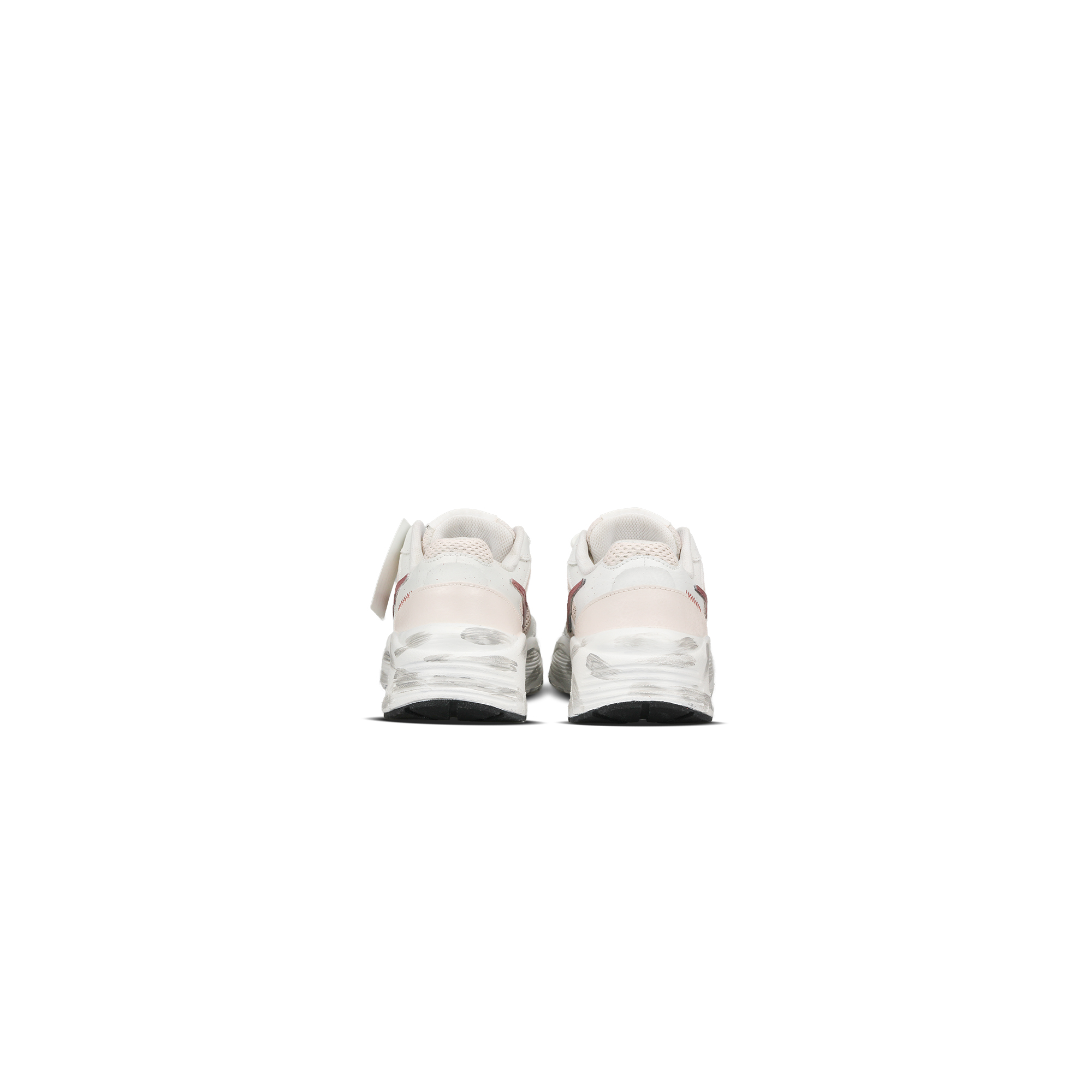 Nike Air Max Fusion Slip Resistant Abrasion Resistant Low top Running Shoes Women’s Beige Pink