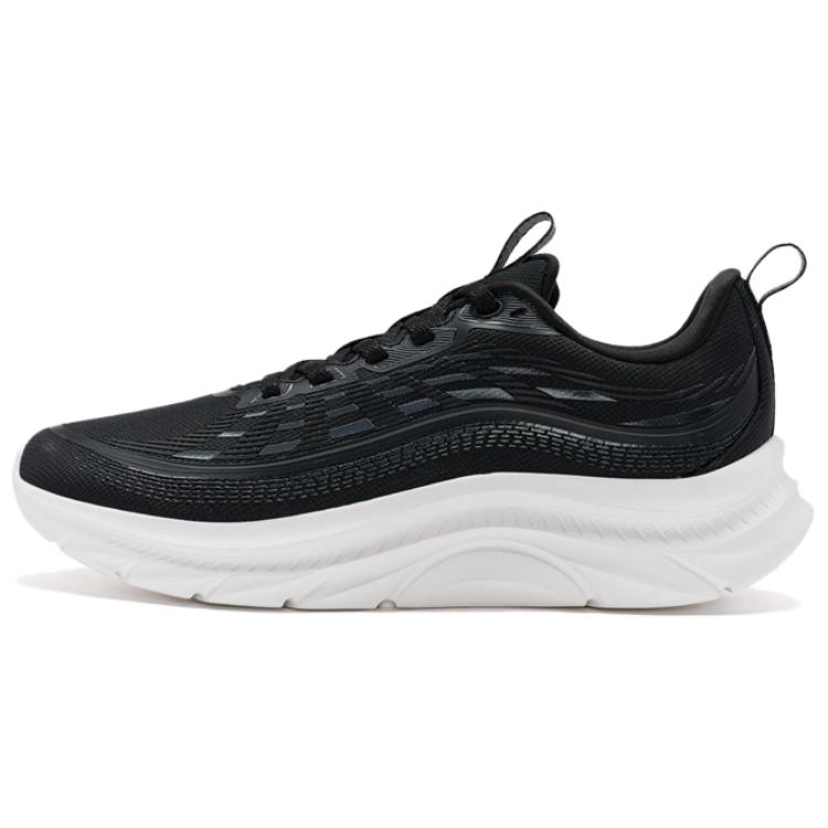 XTEP Cushioning, Wear Resistant Low top Casual Running Shoes Women’s Black Gray
