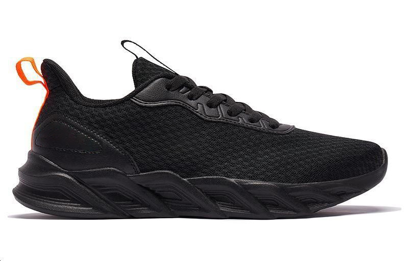 361° Mesh Cushioning Slip Resistant Cushioning Slip Resistant Low top Running Shoes Men’s Black Orange