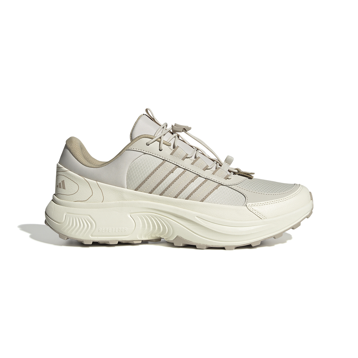 Adidas ROAM WANDER Trendy Abrasion Resistant Breathable Abrasion Resistant Breathable Low top Running Shoes Men’s Beige