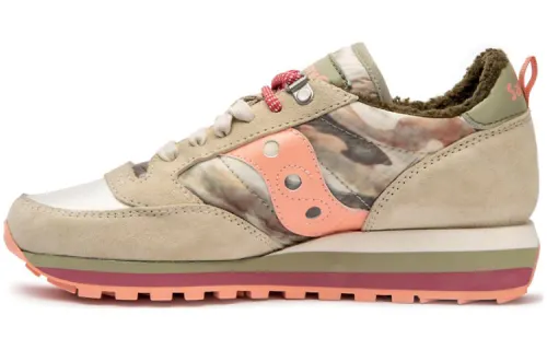 Saucony Jazz Triple Retro Thermal Low top Running Shoes Women's Light Khaki Standard M
