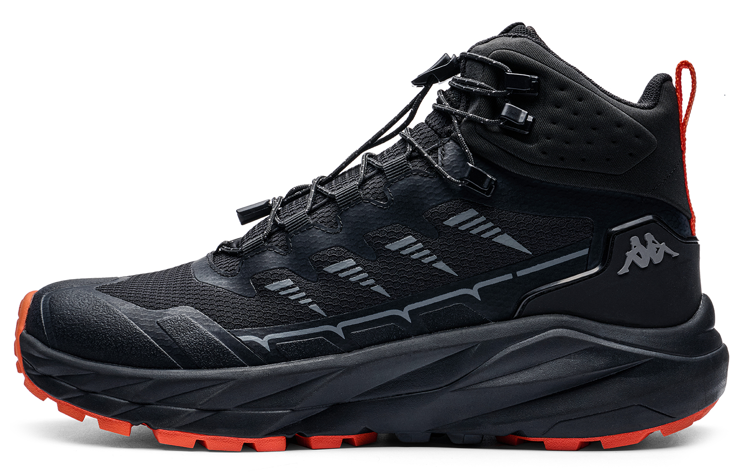 Kappa Slip Resistant Abrasion Resistant Slip Resistant Abrasion Resistant Running Shoes Men’s Black