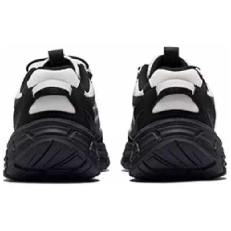 Erke Woyue 2 Slip Resistant Abrasion Resistant Mid top Outdoor Shoes Men’s Black White