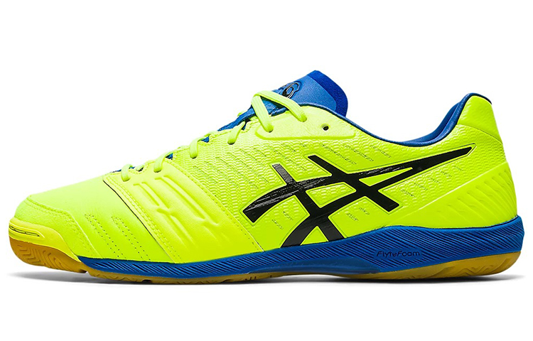 Asics Destaque Comfortable Low top Running Shoes Men's Neon Yellow
