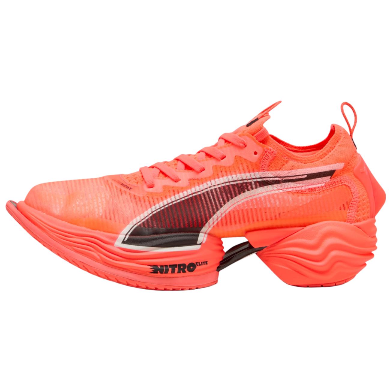 PUMA Fast R Nitro Elite 2 Breathable Support Breathable Support Low top Running Shoes Men's Red