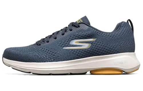 Skechers Go Run Viz Tech Running Shoes Men's Low Top Marine Blue/Yellow