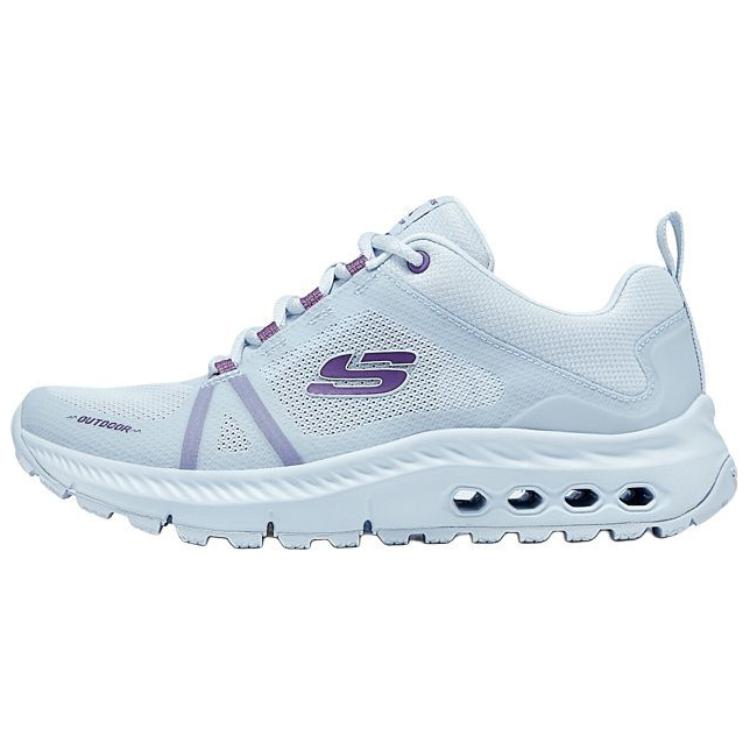 Skechers OUTDOOR Cushioning Rebound Low top Outdoor Shoes Women’s Blue Purple
