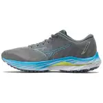 Mizuno Wave Inspire 19 Abrasion Resistant Low top Running Shoes Men's Gray