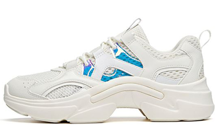 Anta Slip Resistant Abrasion Resistant Low top Running Shoes Women’s White
