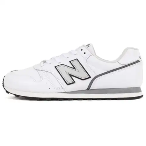 New Balance NB 373 Lace Up Low top Running Shoes Unisex White Silver