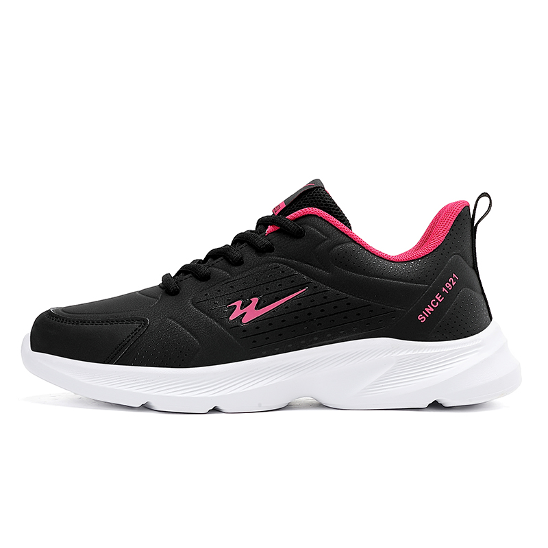 Binary Low top Running Shoes Women’s Black Rose Red