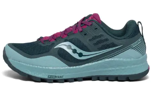 Saucony Running Shoes Women's Low Top Purple Light Blue