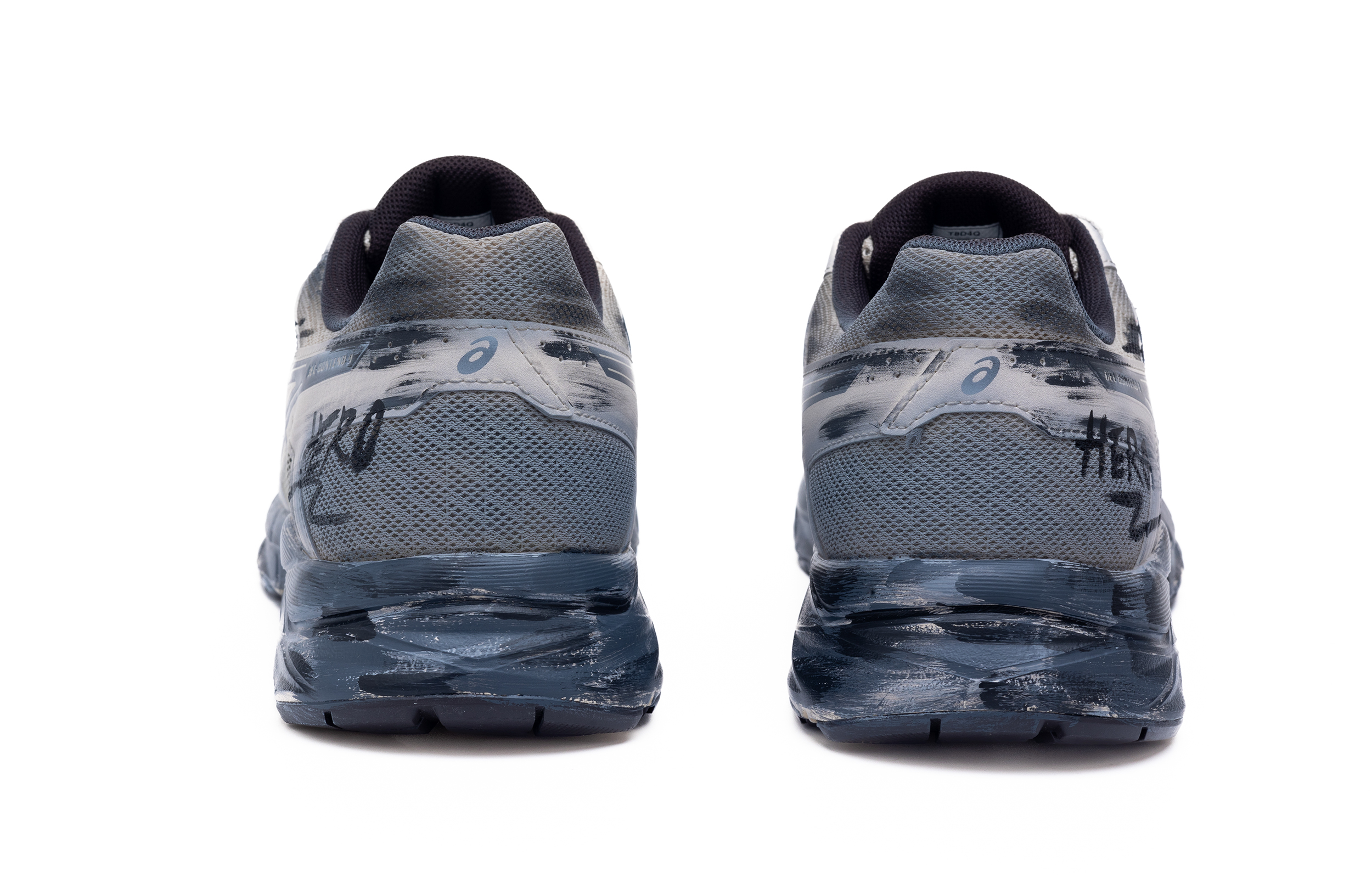 ASICS Gel Contend 4 Running Shoes Men’s Low Top Gray/Beige