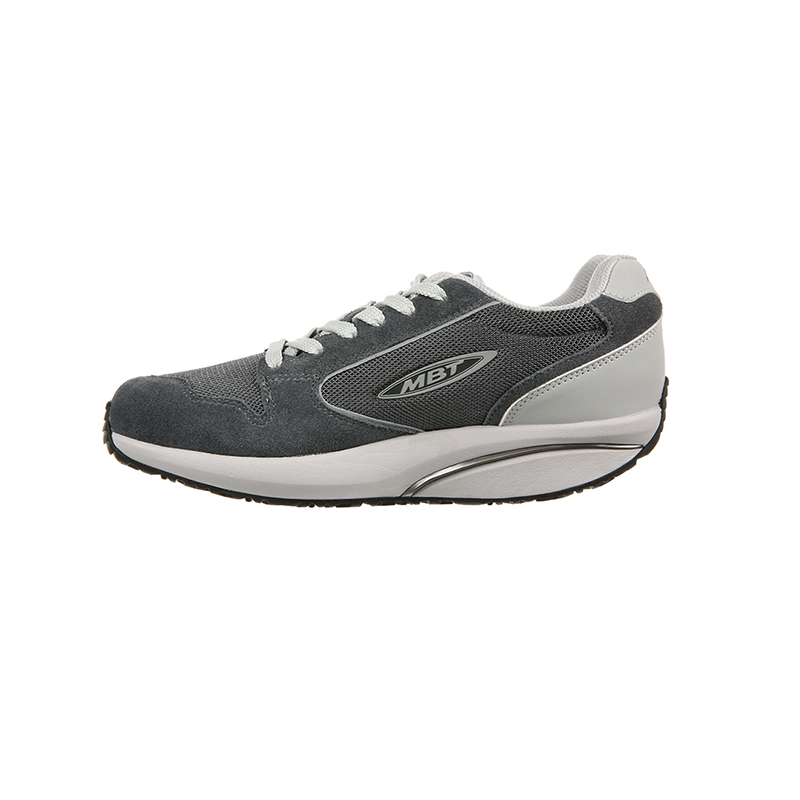 MBT Slip Resistant Abrasion Resistant Slip Resistant Abrasion Resistant Low top Outdoor Shoes Men’s Gray