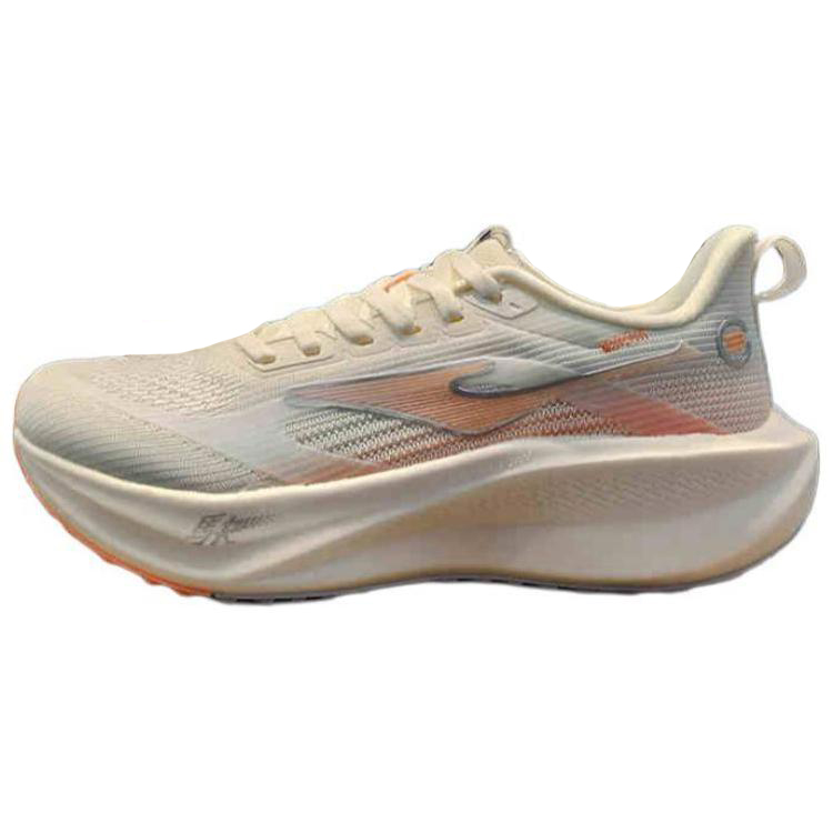 Erke Slip Resistant Abrasion Resistant Low top Casual Running Shoes Women’s Beige Orange