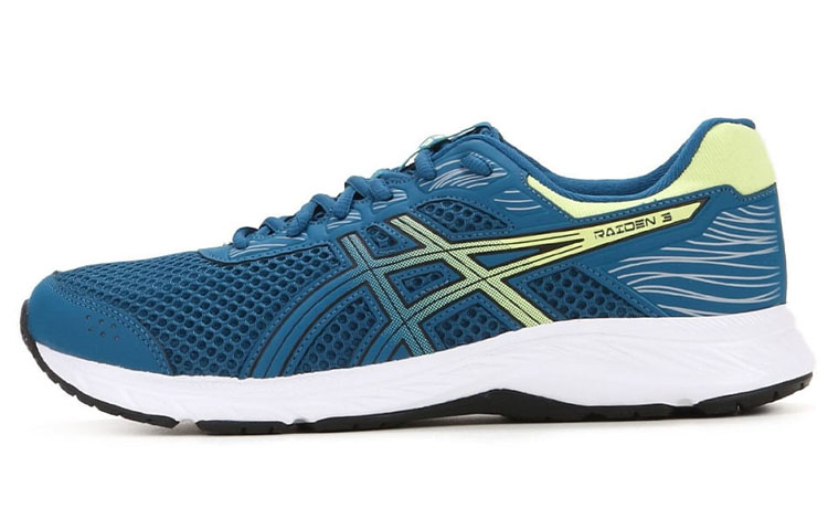 Asics Raiden 3 Comfortable Abrasion Resistant Coverage Low top Running Shoes Men's