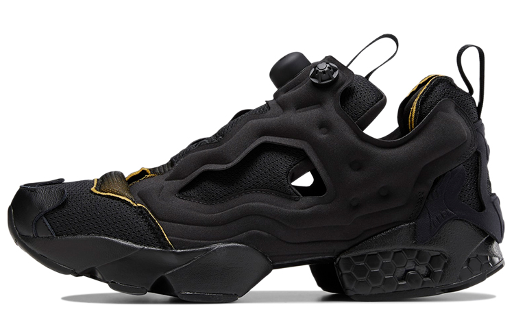 Maison Margiela/Maggiela x Reebok Instapump Fury memory comfortable fabric leather low-top casual running shoes men and women same style black