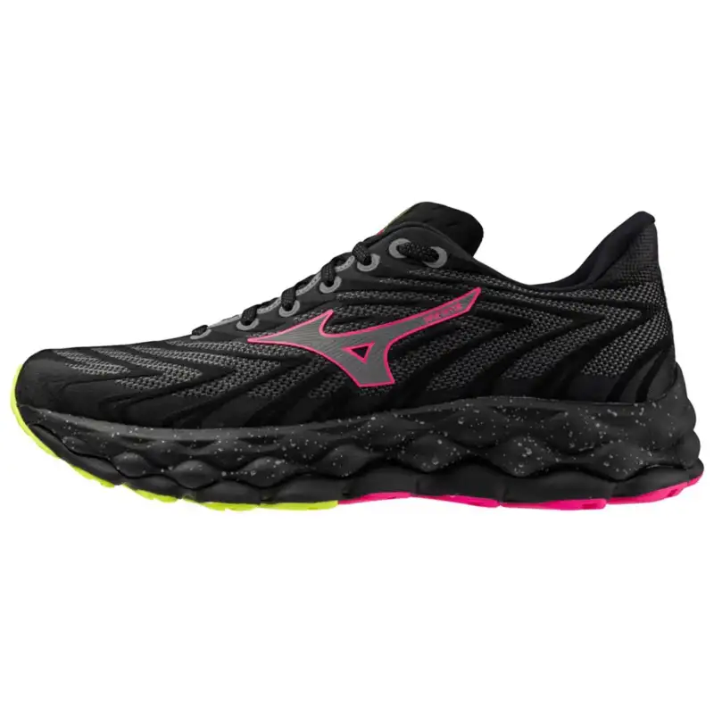 Mizuno WAVE SKY 8 Support Rebound Low top Casual Running Shoes Unisex Black