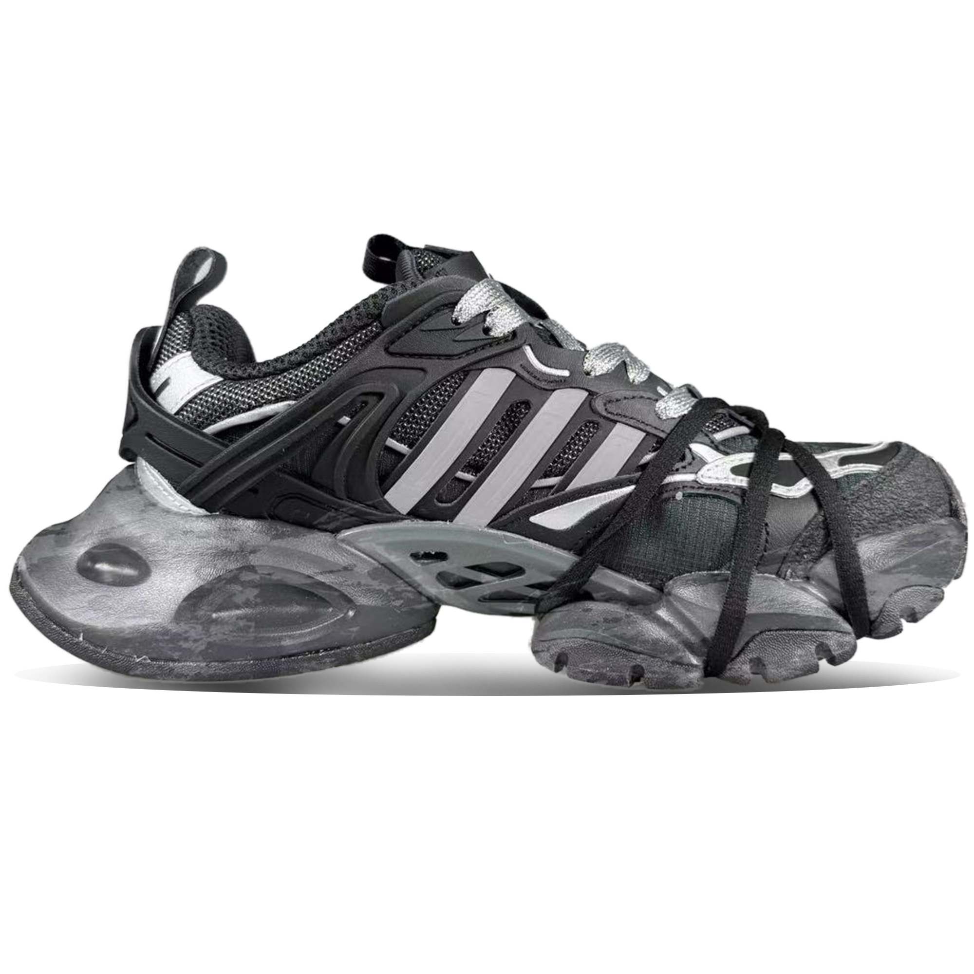 Adidas VENTO XLG DELUXE Cushioning Height Increasing Low top Running Shoes Unisex