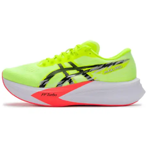 ASICS MAGIC SPEED 4 Low top Marathon Training Race Running Shoes Men's Yellow Black