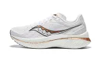 Saucony Endorphin Speed 3 Abrasion Resistant Breathable Low top Carbon Plate Running Shoes Women's White Gold