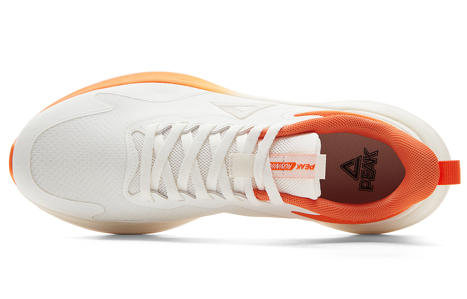 PEAK Taichi Pegasus Low top Running Shoes Men’s White Orange