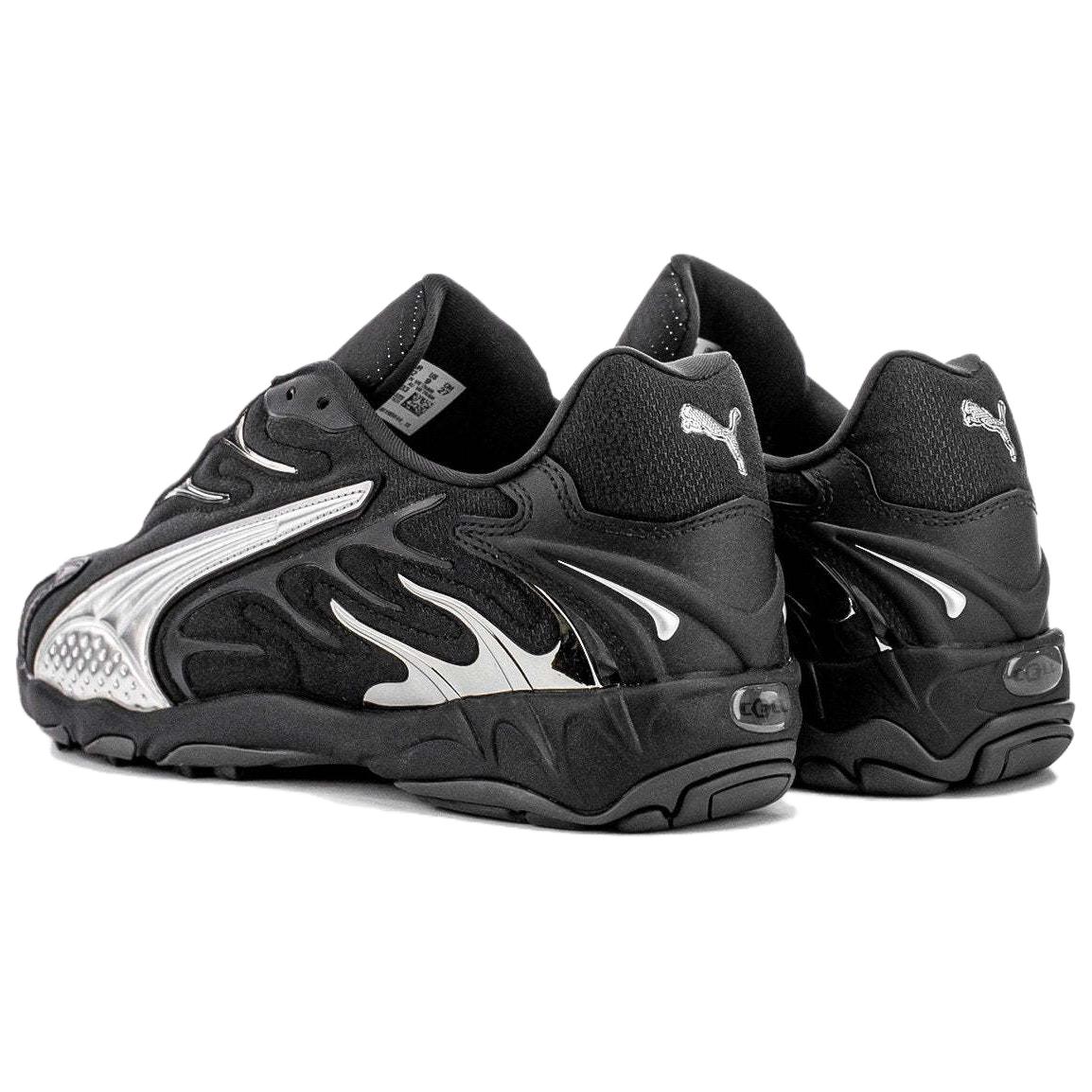 PUMA Inhale Abrasion Resistant Low top Training Running Shoes Men’s Black Silver