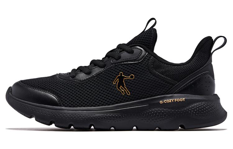 QIAODAN Light Breeze Cushioning Slip Resistant Abrasion Resistant Breathable Lightweight Low top Running Shoes Men's