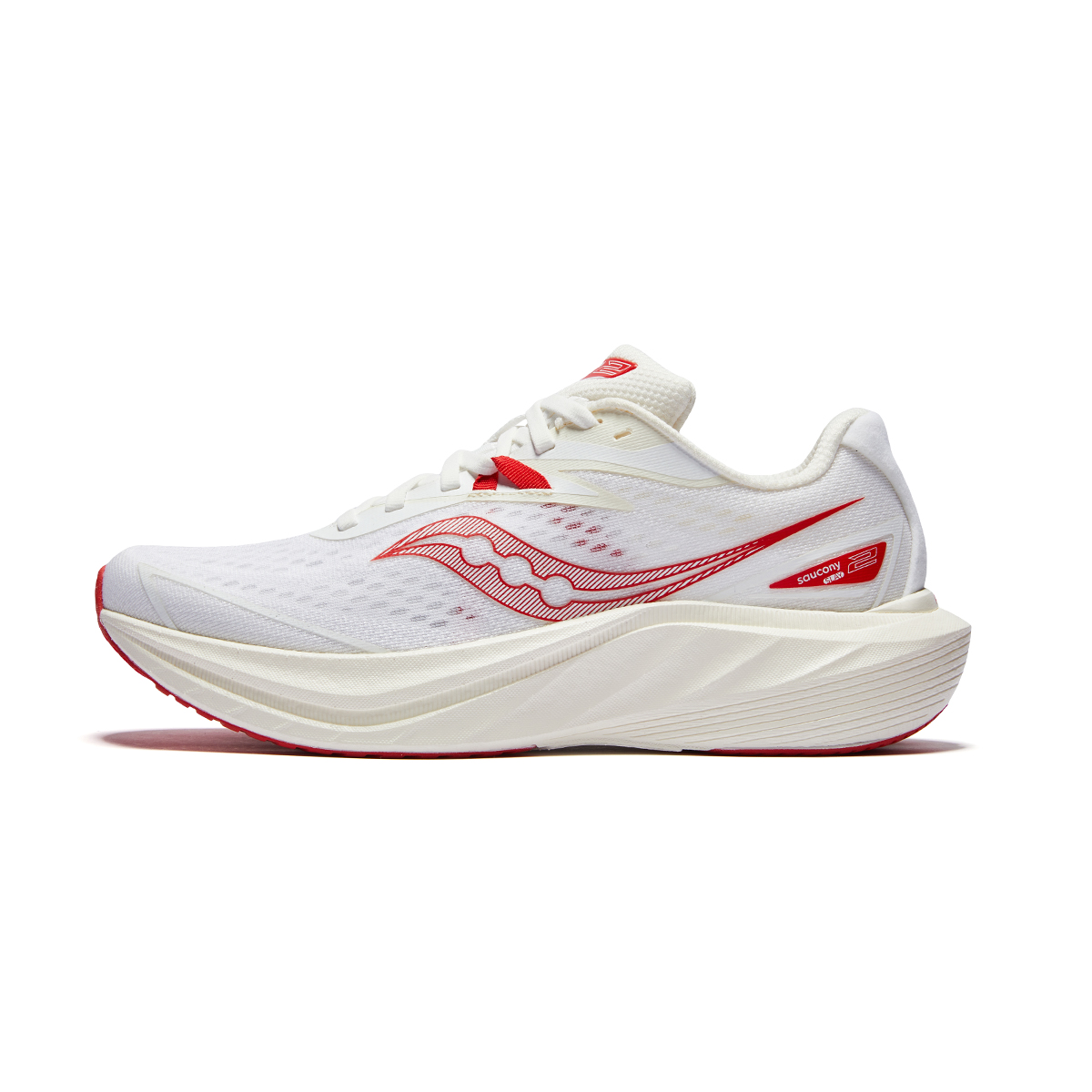 Saucony SLAY 2 Low top Running Shoes Unisex White Red