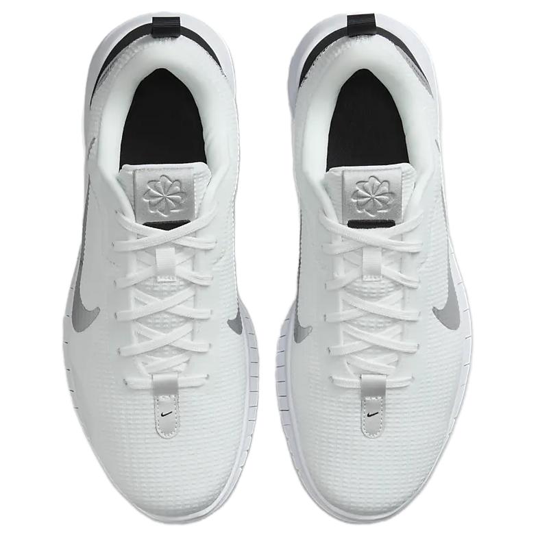 Nike Flex Experience Run 12 Premium Summit White Black White Metallic Silver Women’s