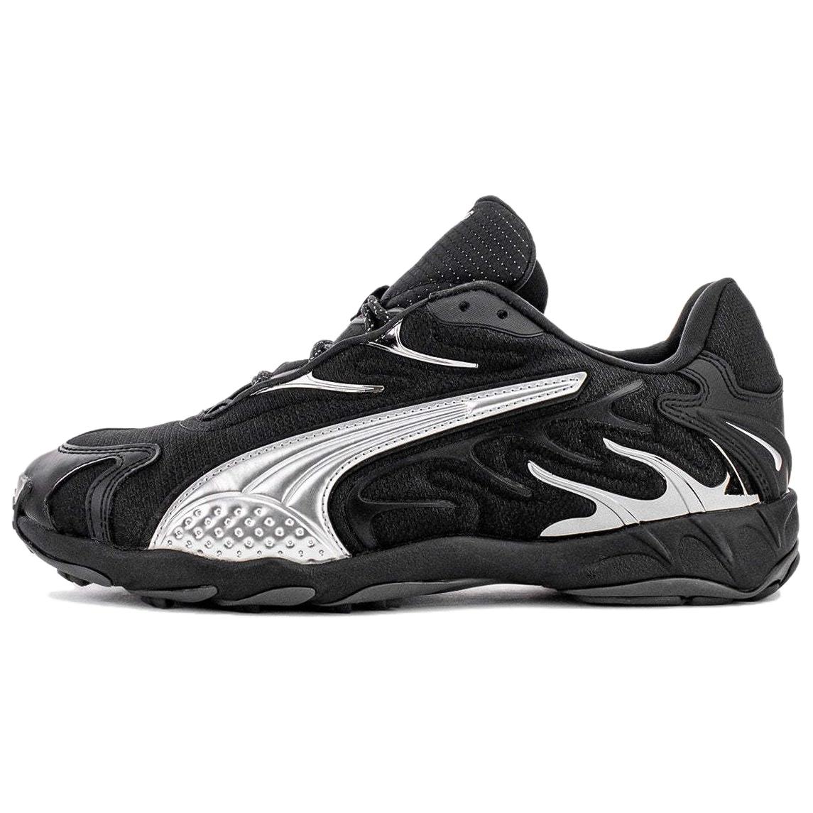 PUMA Inhale Abrasion Resistant Low top Training Running Shoes Men’s Black Silver