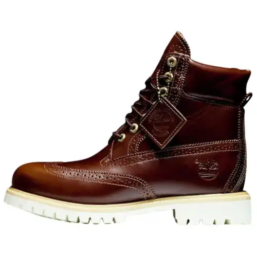 6 Inch Timberland Premium Brogue Wingtip 'Chestnut'