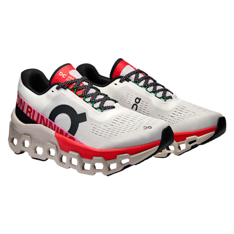 Cloudmonster 2 Wmns On ‘Ivory Silver Red’ Women’s