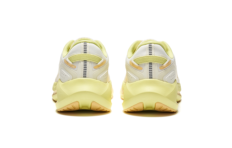 Saucony Phoenix Inferno Firebird 3 Cushioning Breathable Coverage Low top Casual Running Shoes Women’s White Yellow