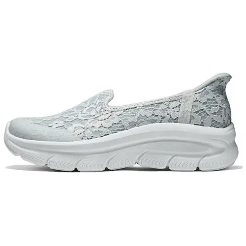 Skechers Modern D'Lu Comfortable And Breathable Women's Casual Shoes Women's Light Gray