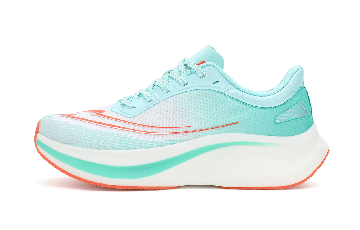 SOONFLY Running Shoes Unisex Low Top Green/Orange/White