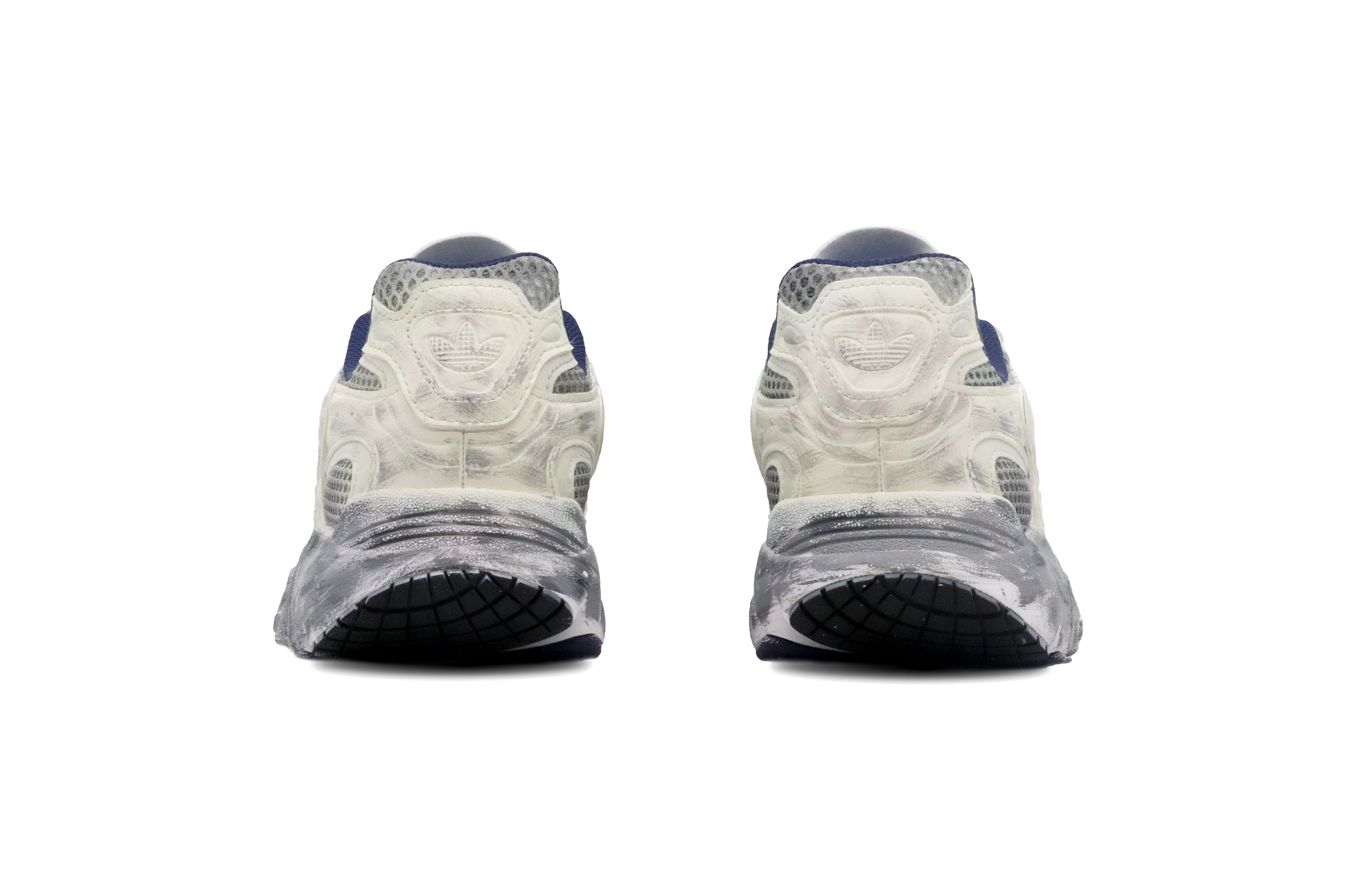Adidas Originals Ozmillen Slip Resistant Abrasion Resistant Low top Running Shoes Unisex Cement Custard