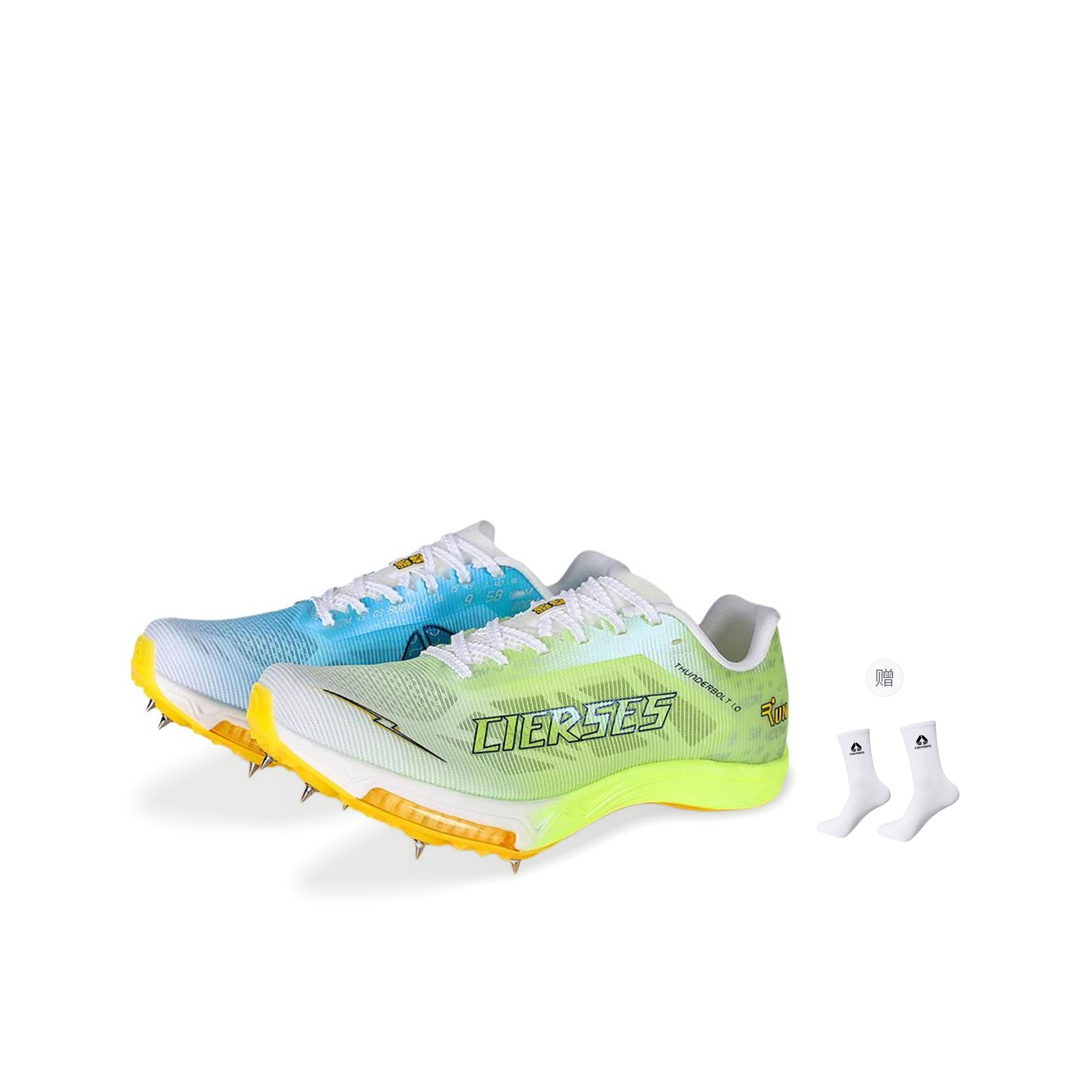 CIERSES Cushioning Slip Resistant Abrasion Resistant Breathable Moisture Wicking Support Balance Rebound Anti Rollover