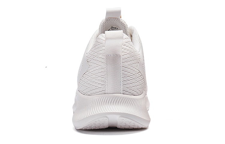XTEP Cushioning Slip Resistant Abrasion Resistant Lightweight Rebound Low top Running Shoes Men’s Beige