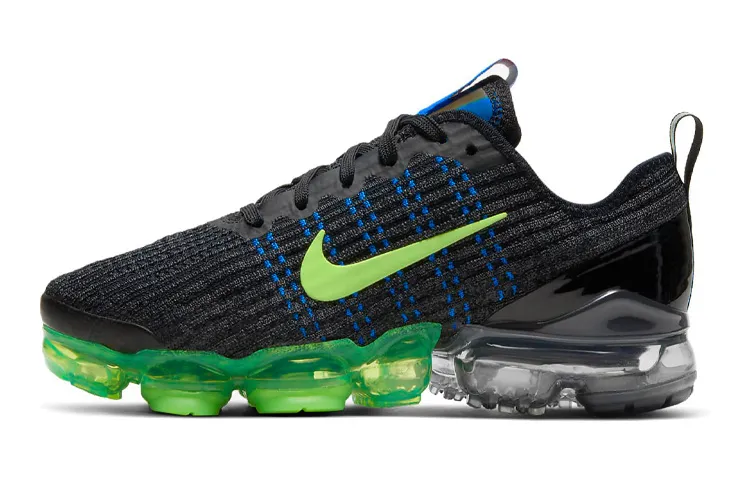 Nike Air VaporMax Flyknit 3 'Black Ghost Green' Gs